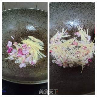 姜丝炒牛肉的做法步骤：3