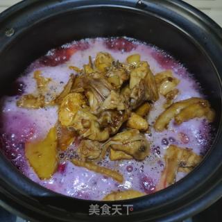 鲜红菇炖鸡的做法步骤：11