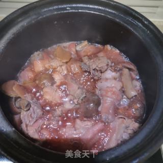 鲜红菇炖鸡的做法步骤：13