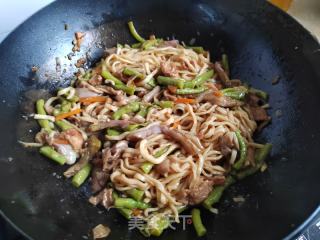 茄子豆角焖面的做法步骤：12