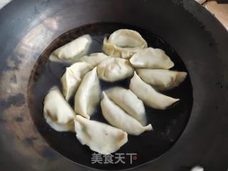 韭菜茄子肉馅水饺的做法步骤：5