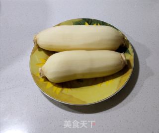 糯米藕的做法步骤：1