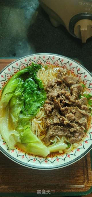 牛肉汤米粉的做法步骤：13