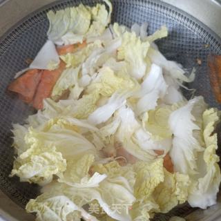 白菜粉丝鲜虾煲的做法步骤：9