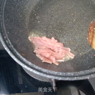肉丝炒绿豆芽的做法步骤：6