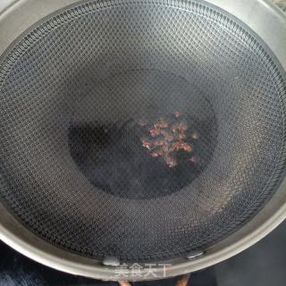 油菜炒白虾的做法步骤：4