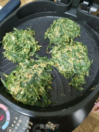 扫除菜饼的做法步骤：9