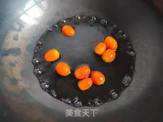 小番茄豇豆鸡蛋炒饭的做法步骤：1