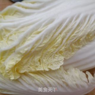 白菜蒸红鱼干的做法步骤：2