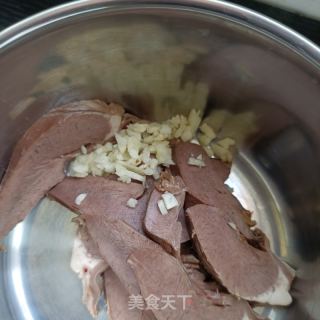 猪心拌翠蝴蝶的做法步骤：6