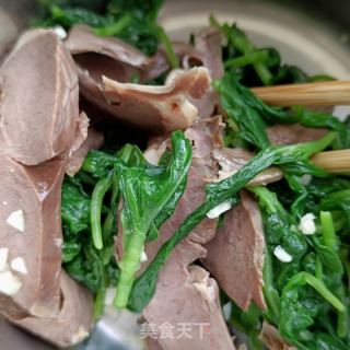 猪心拌翠蝴蝶的做法步骤：14