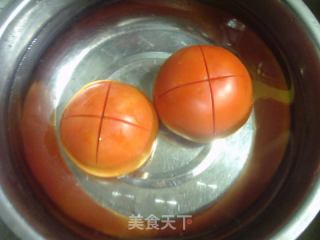 番茄炒西瓜皮的做法步骤：4