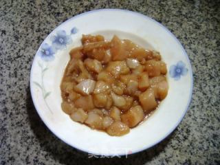 鸡胸肉炒毛豆的做法步骤：8