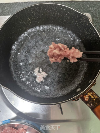 竹笋肉沫汤的做法步骤：4