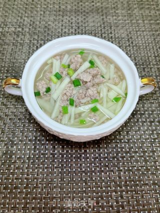 竹笋肉沫汤的做法步骤：8