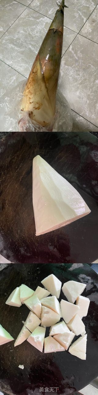 竹笋焖鹅的做法步骤：2