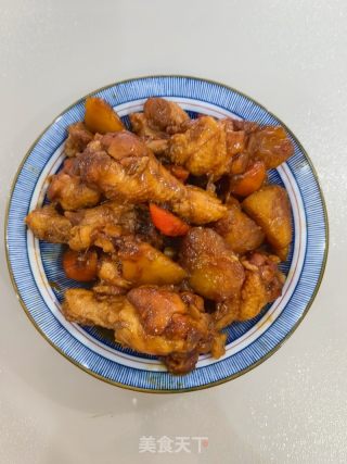 无糖版红烧翅根的做法步骤：10