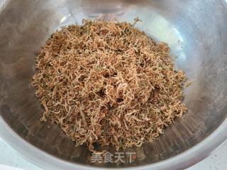 干白萝卜丝炒肉丝的做法步骤：1