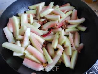 西瓜酱豆的做法步骤：6