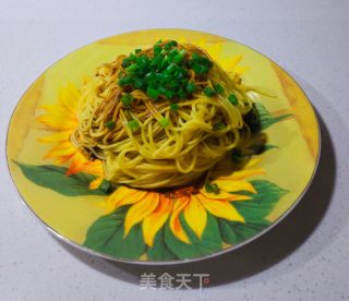 葱油拌面的做法步骤：9
