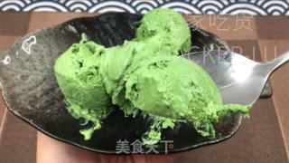 浓厚抹茶冰激凌，口感丝滑细腻，味蕾被清香甜蜜所征服。的做法步骤：12
