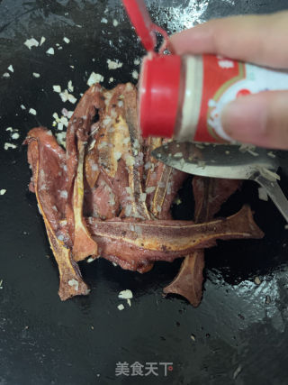 孜然扇子骨的做法步骤：9