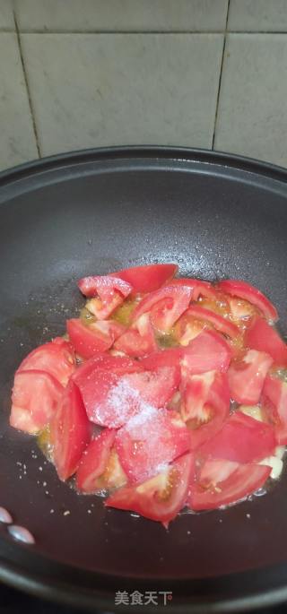 番茄烧滑牛肉的做法步骤：7