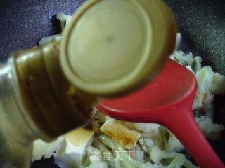 咖喱花菜豆腐的做法步骤：7