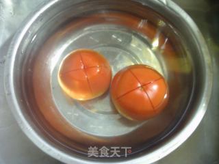 番茄炒虾仁的做法步骤：6