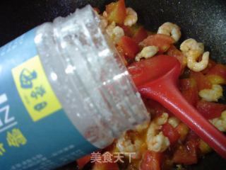 番茄炒虾仁的做法步骤：11