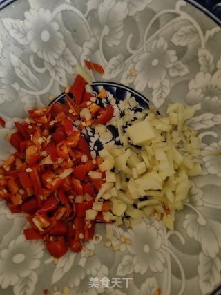 小米椒拌牛肉的做法步骤：7