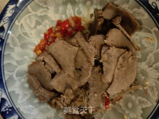 小米椒拌牛肉的做法步骤：8