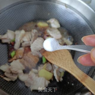 回锅肉炖酸菜的做法步骤：6