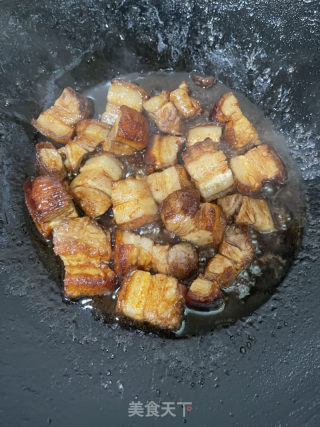 五花肉烧豆腐的做法步骤：9