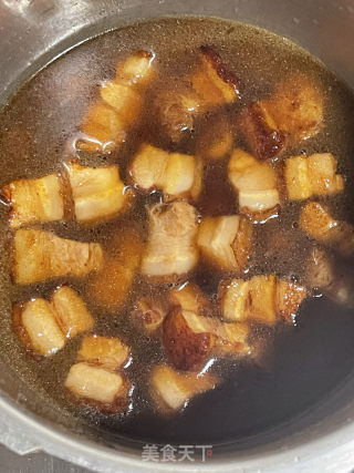 五花肉烧豆腐的做法步骤：10