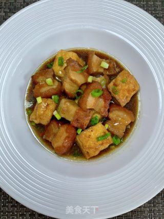 五花肉烧豆腐的做法步骤：17