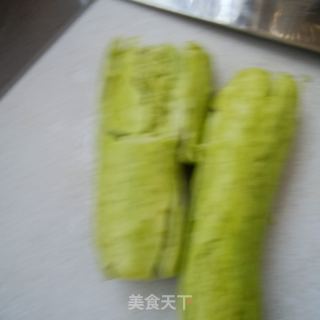 拍白玉黄瓜的做法步骤：2