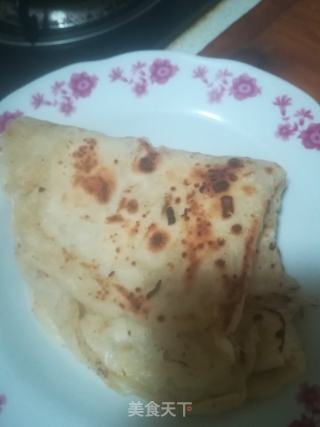 死面葱花饼的做法步骤：10