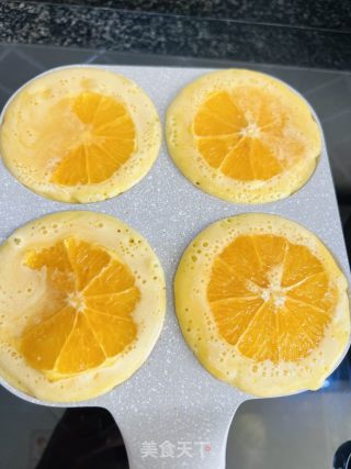 香香的橙子松饼的做法步骤：7