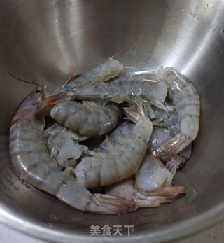 粉丝蒜蓉虾的做法步骤：3