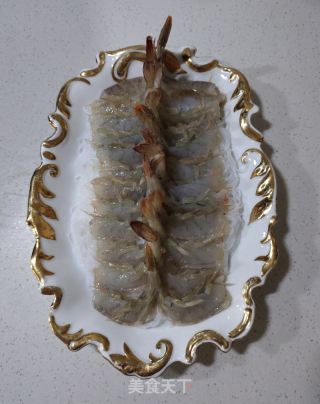 粉丝蒜蓉虾的做法步骤：4