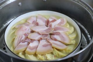 咸肉蒸素鸡的做法步骤：3