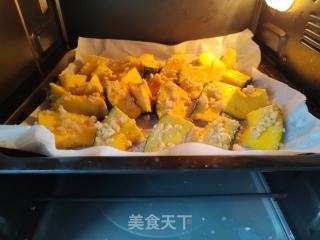 蒜香烤南瓜的做法步骤：6