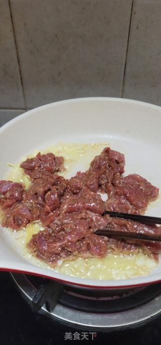 牛肉炒苦瓜的做法步骤：8