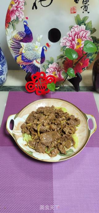 牛肉炒苦瓜的做法步骤：11