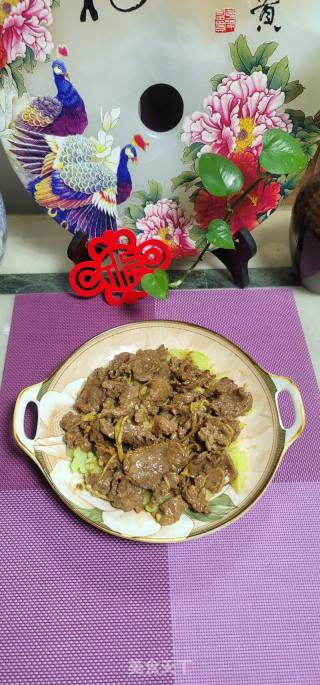 牛肉炒苦瓜的做法步骤：12
