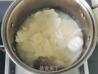 辣白菜豆腐汤的做法步骤：2