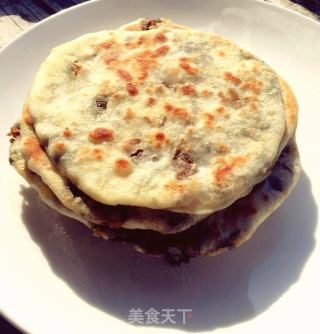 梅干菜肉烧饼的做法步骤：7