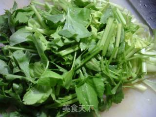 肉末芹菜炒粉丝的做法步骤：5