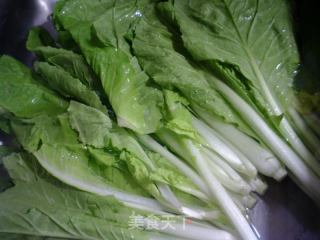 油豆腐炒毛毛菜的做法步骤：4